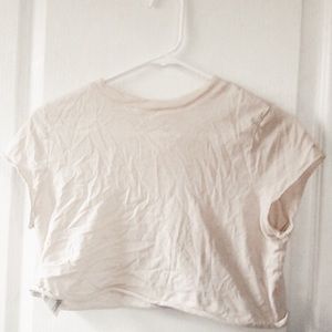 Cream colored crop too